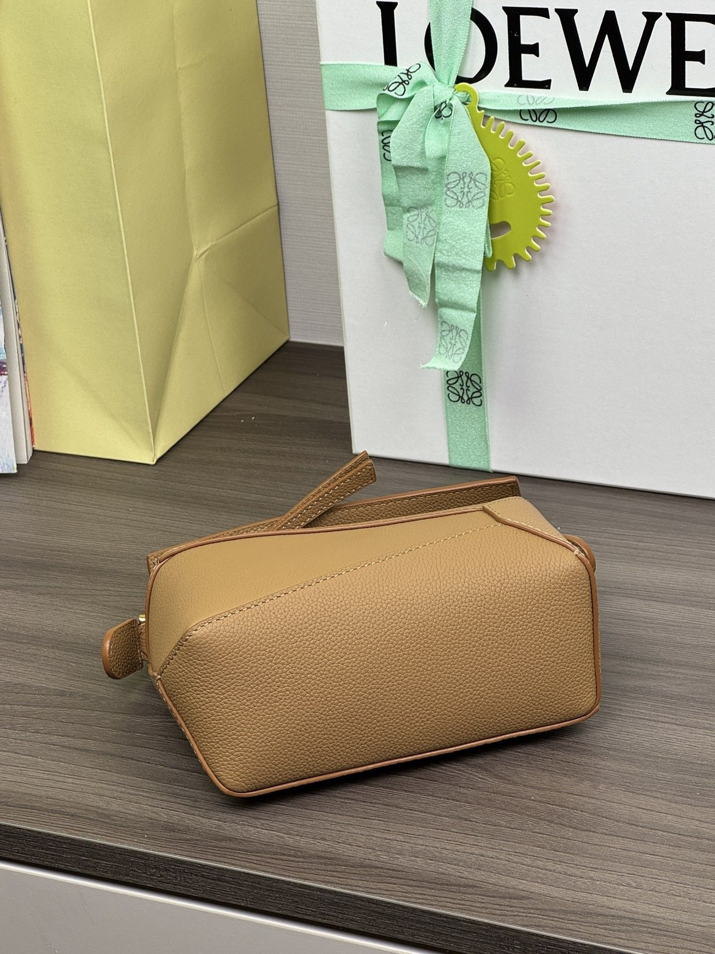 Loewe Mini Puzzle Edge bag in soft grained calfskin 18x12.5x8cm