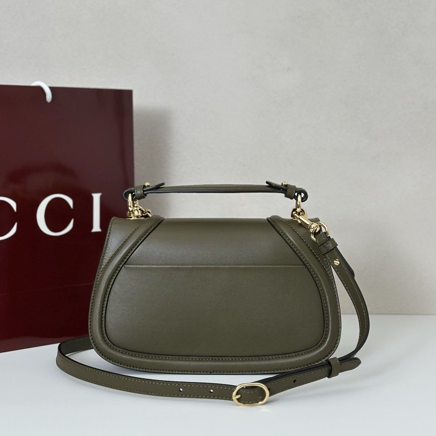 GUCCI BLONDIE Medium TOP HANDLE BAG 27x17x7cm