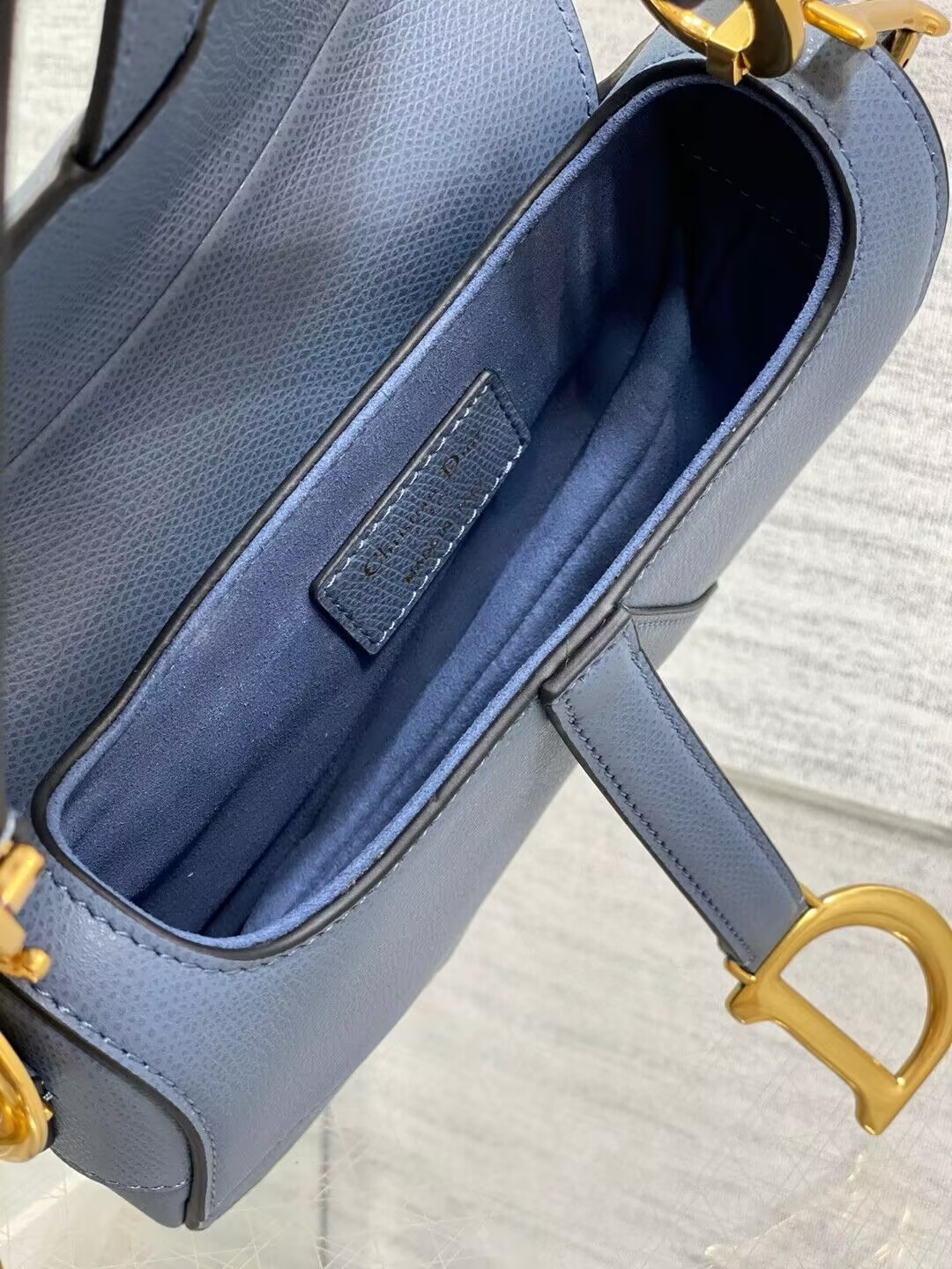 Dior Mini Saddle Bag 17x5x15cm