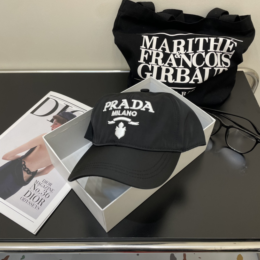 Prada Re-Nylon baseball cap