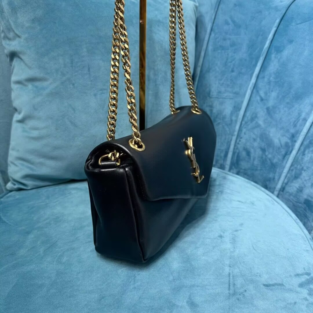 YSL Calypso small in plunged lambskin 26x14x7cm
