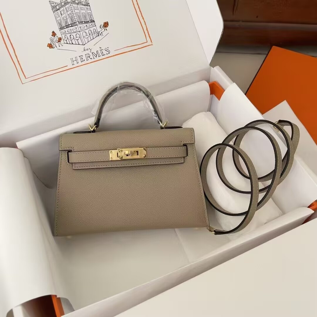 Hermes Epsom Handmade Kelly Mini 19