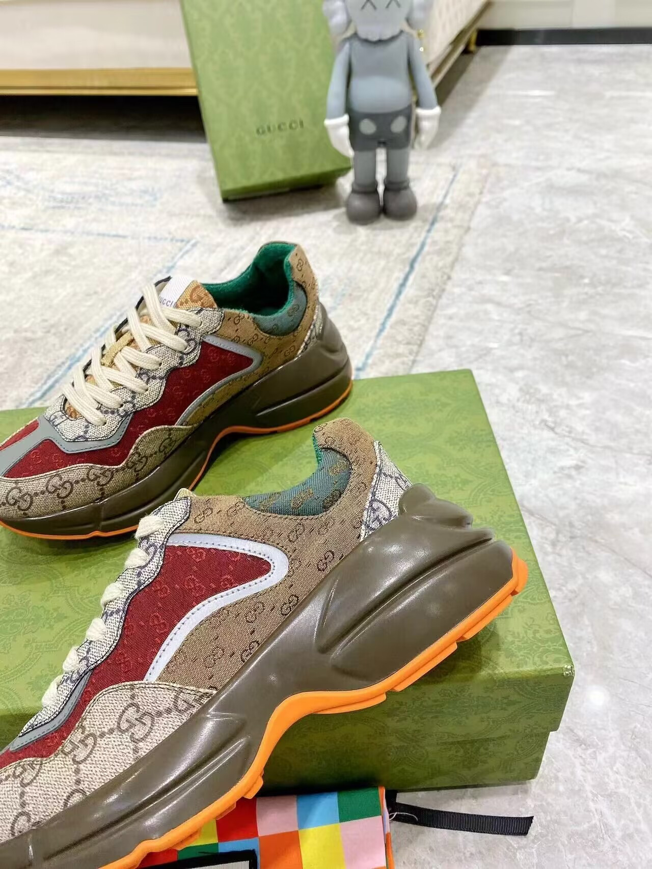 UA GUCCI GG Rhyton Sneaker