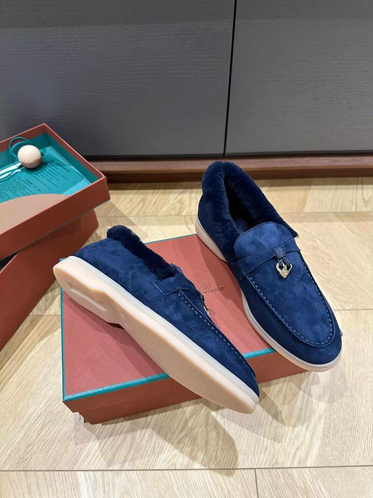 UA Loro Piana Summer Charms Walk Loafers