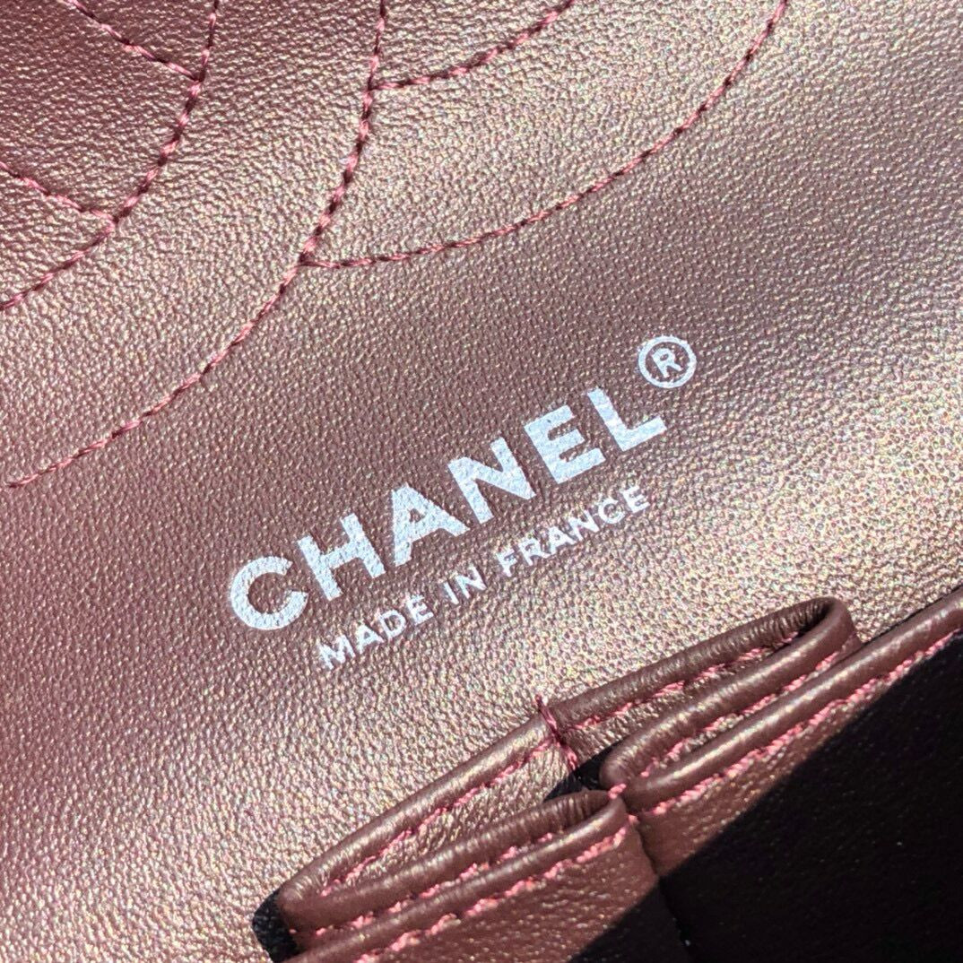 Chanel Classic Flap Jumbo 30cm CF black Silver  7.6 × 11.7 × 3.9 in