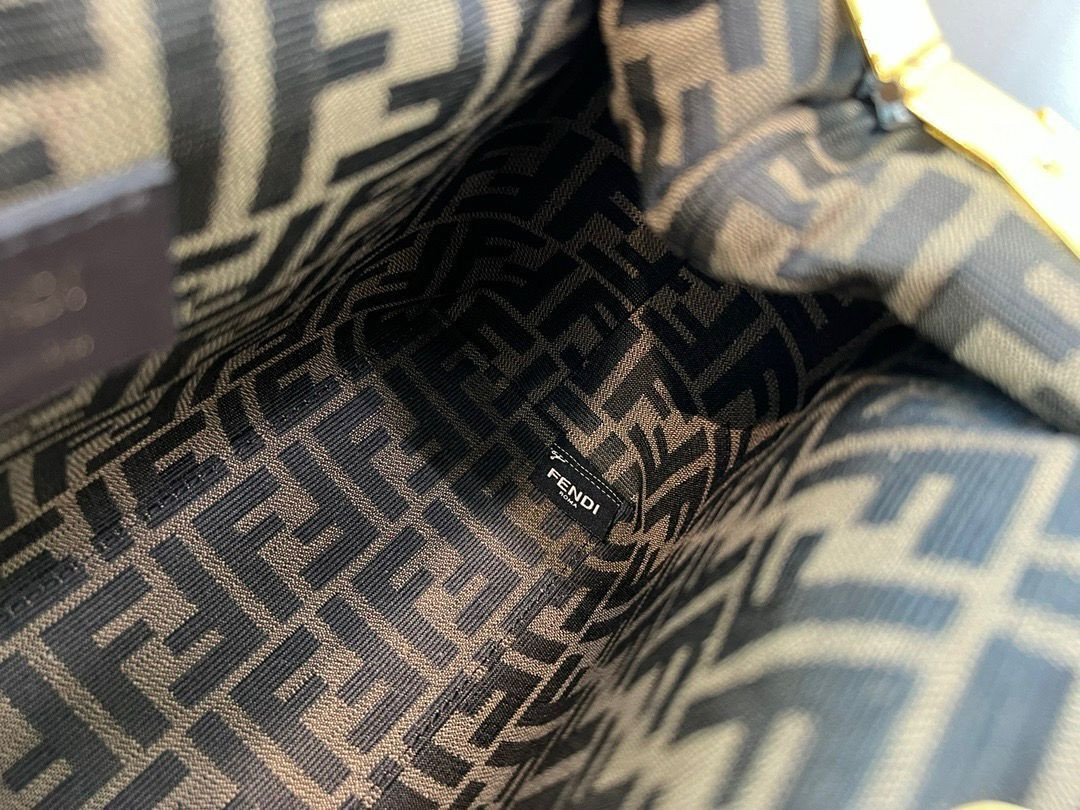 Fendi First Small Black leather bag