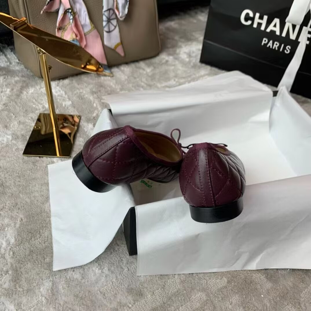 UA CHANEL BALLET FLATS