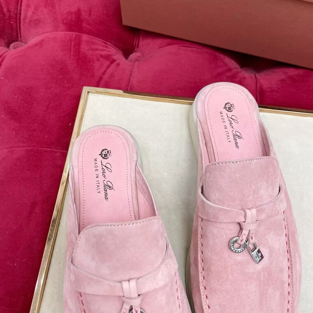 UA Loro Piana Babouche Charms Walk Loafers