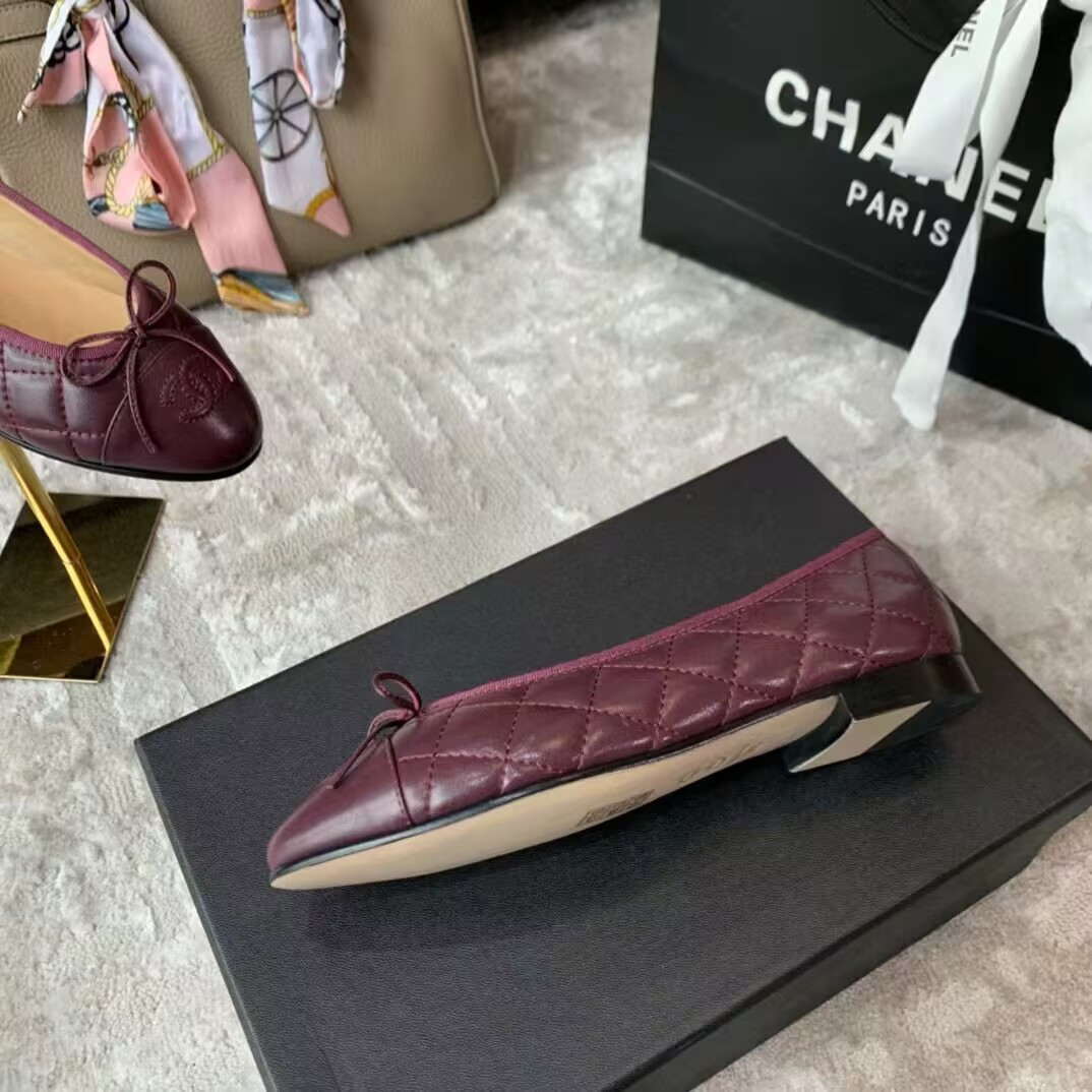 UA CHANEL BALLET FLATS