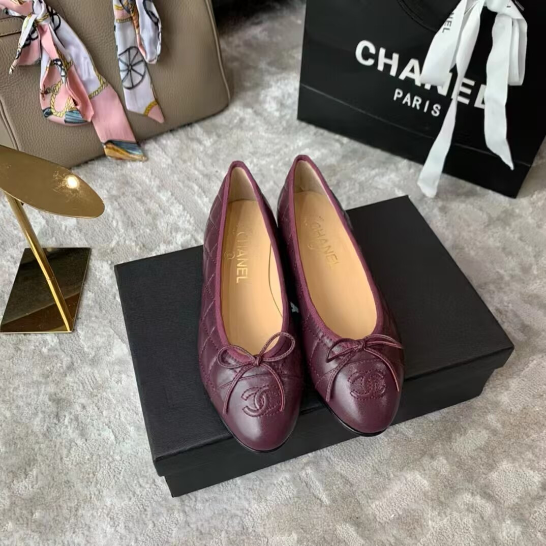 UA CHANEL BALLET FLATS