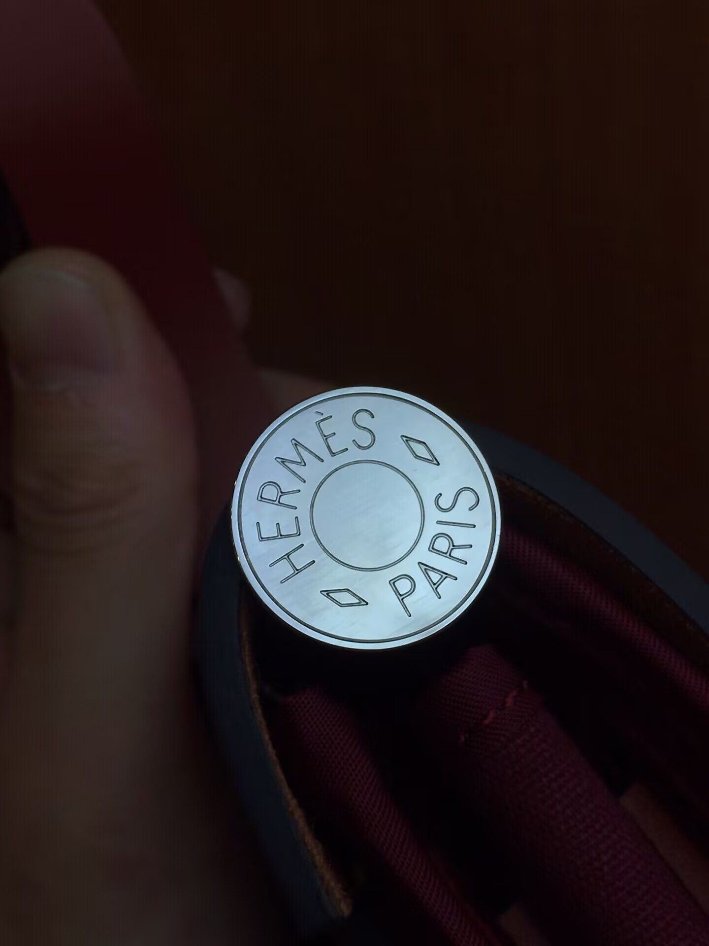 Hermes Herbag 31cm (Metallic finish selectable gold/ silver)