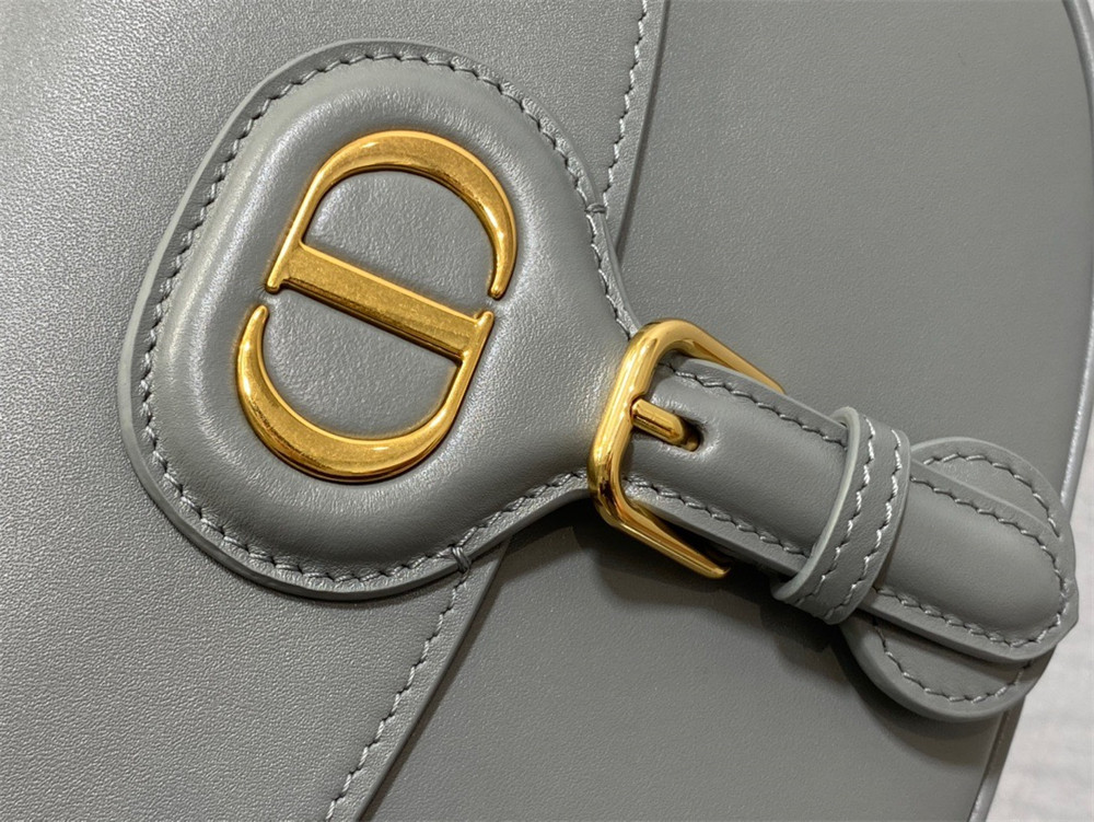 MEDIUM DIOR BOBBY BAG Grey Box Calfskin