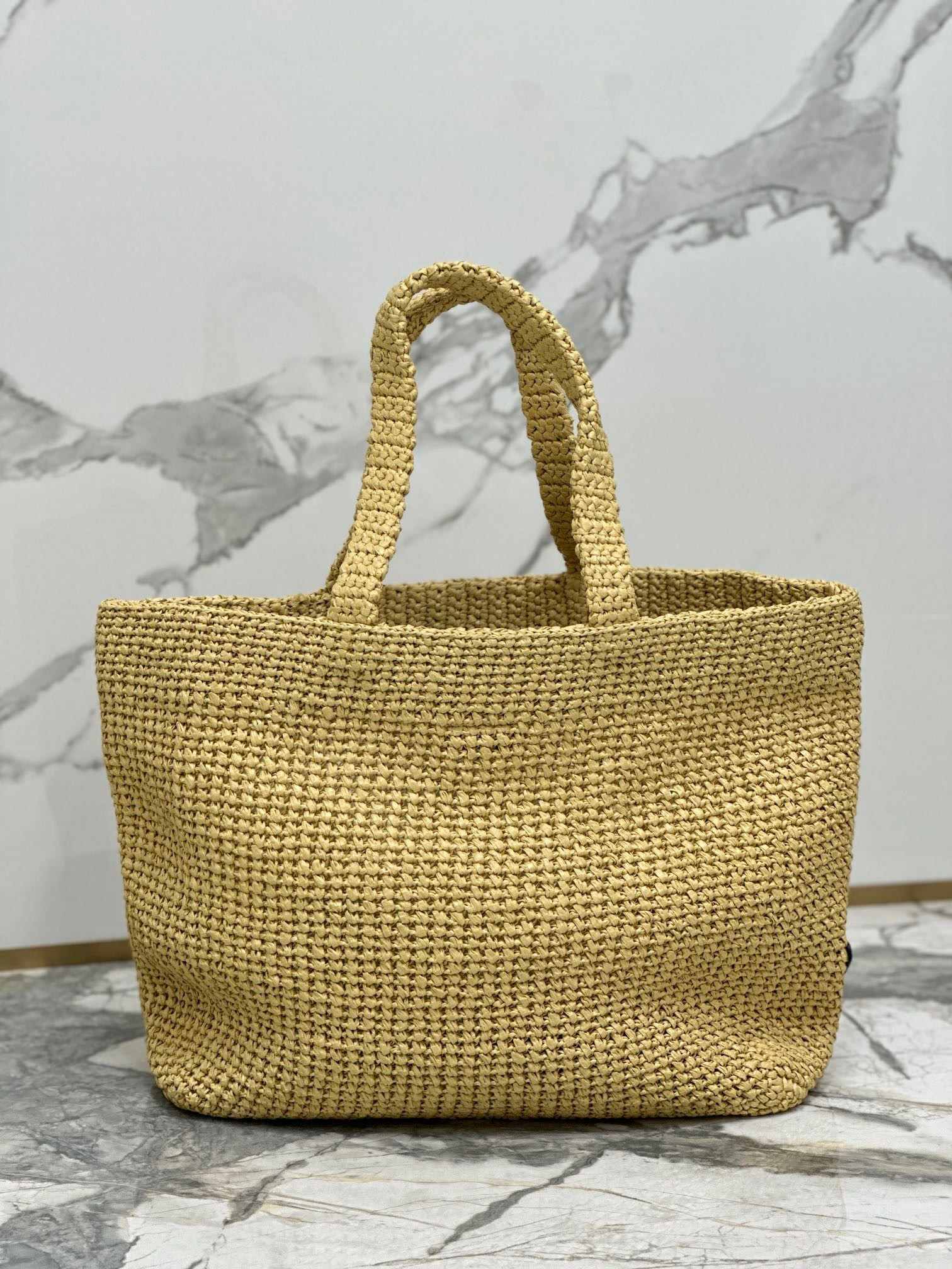 Prada Crochet tote bag Color Natural
