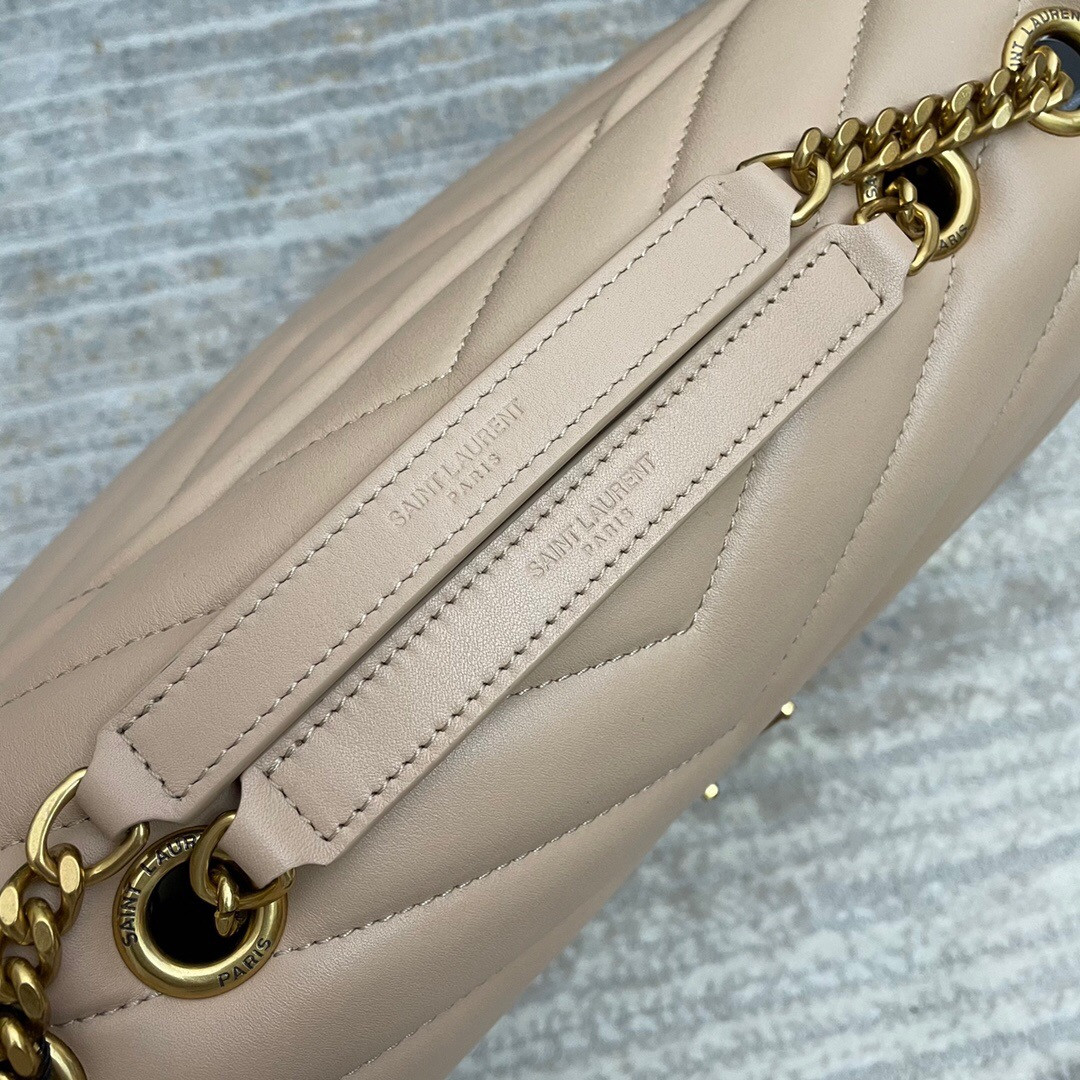 YSL LOULOU MEDIUM IN QUILTED LEATHER 32x22x9cm