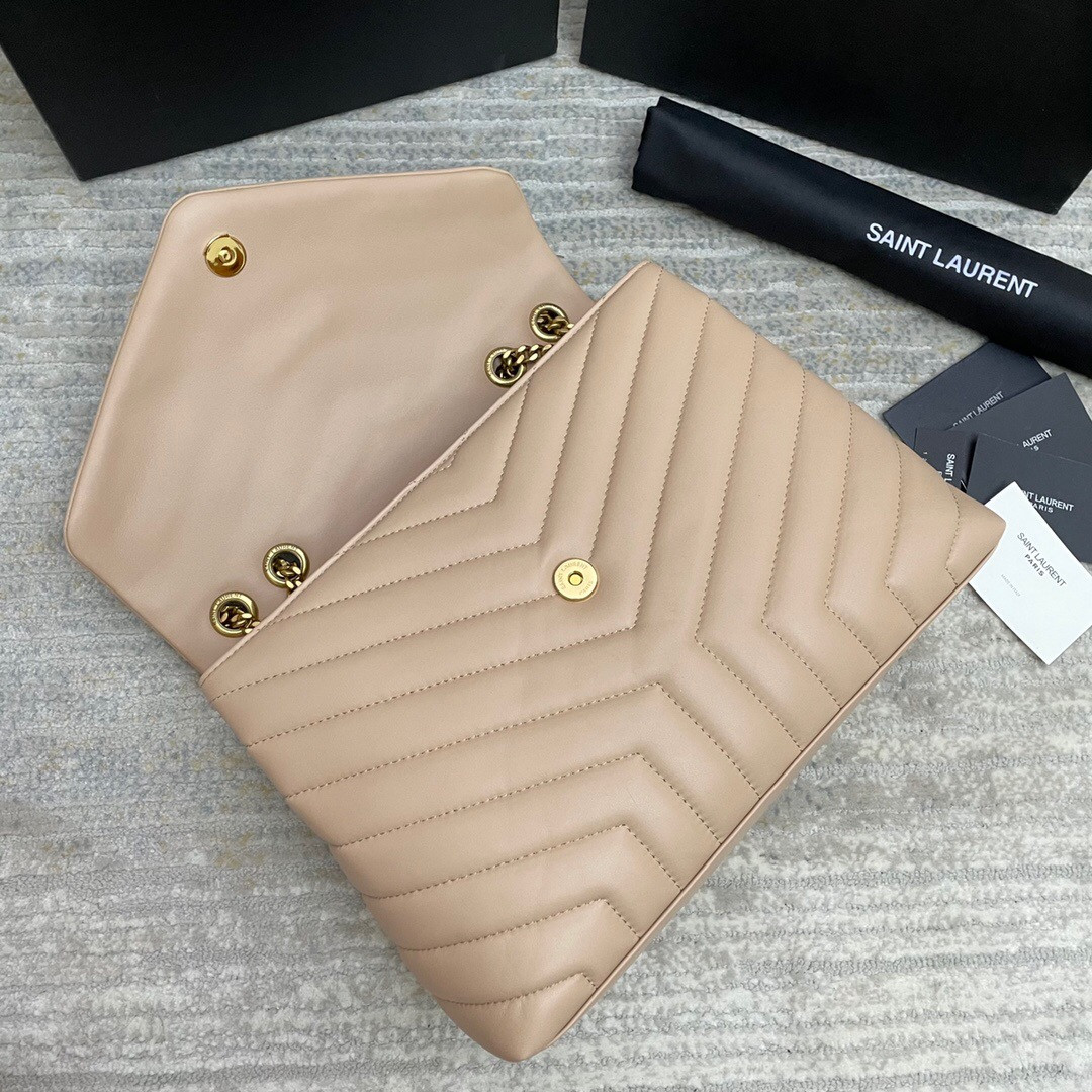 YSL LOULOU MEDIUM IN QUILTED LEATHER 32x22x9cm