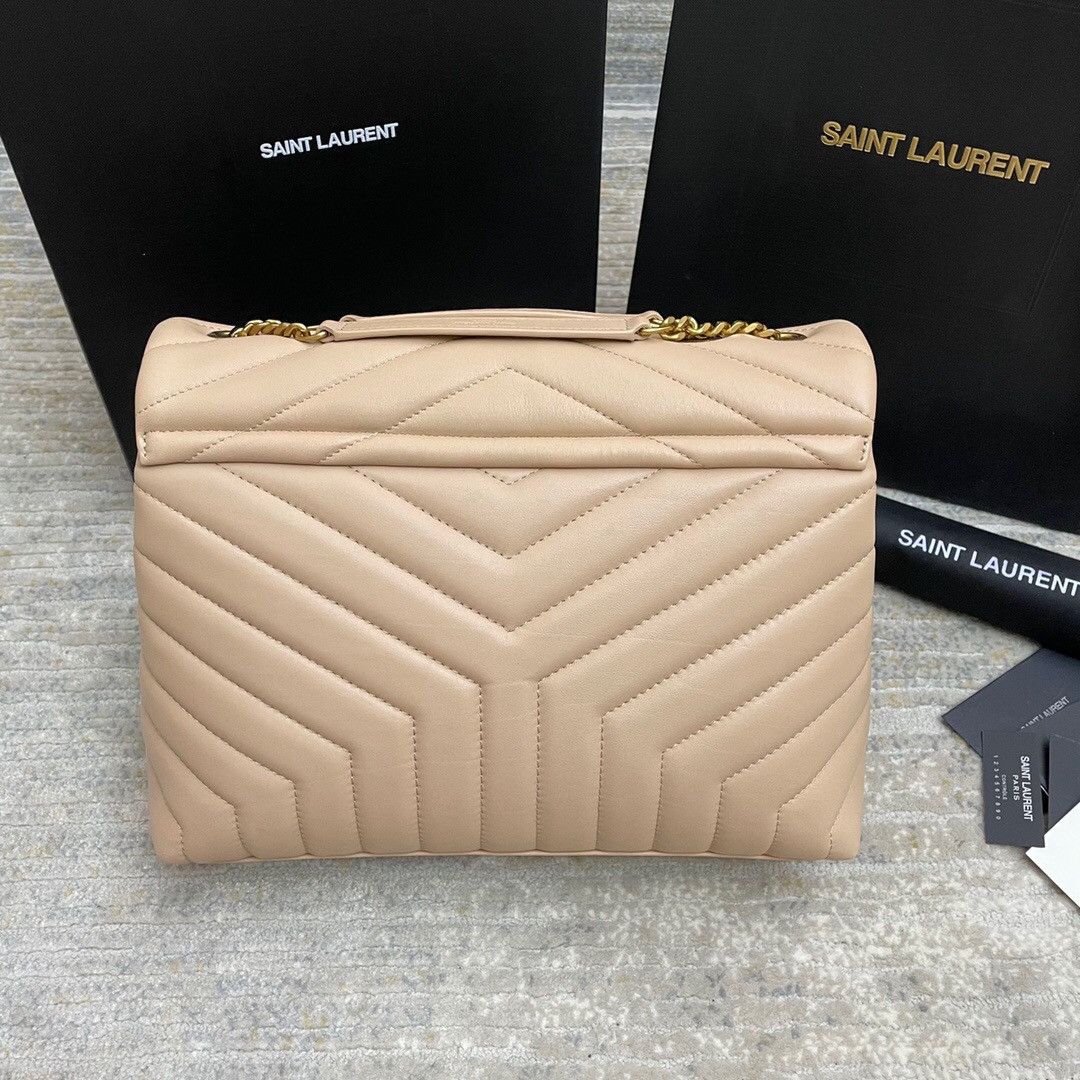 YSL LOULOU MEDIUM IN QUILTED LEATHER 32x22x9cm