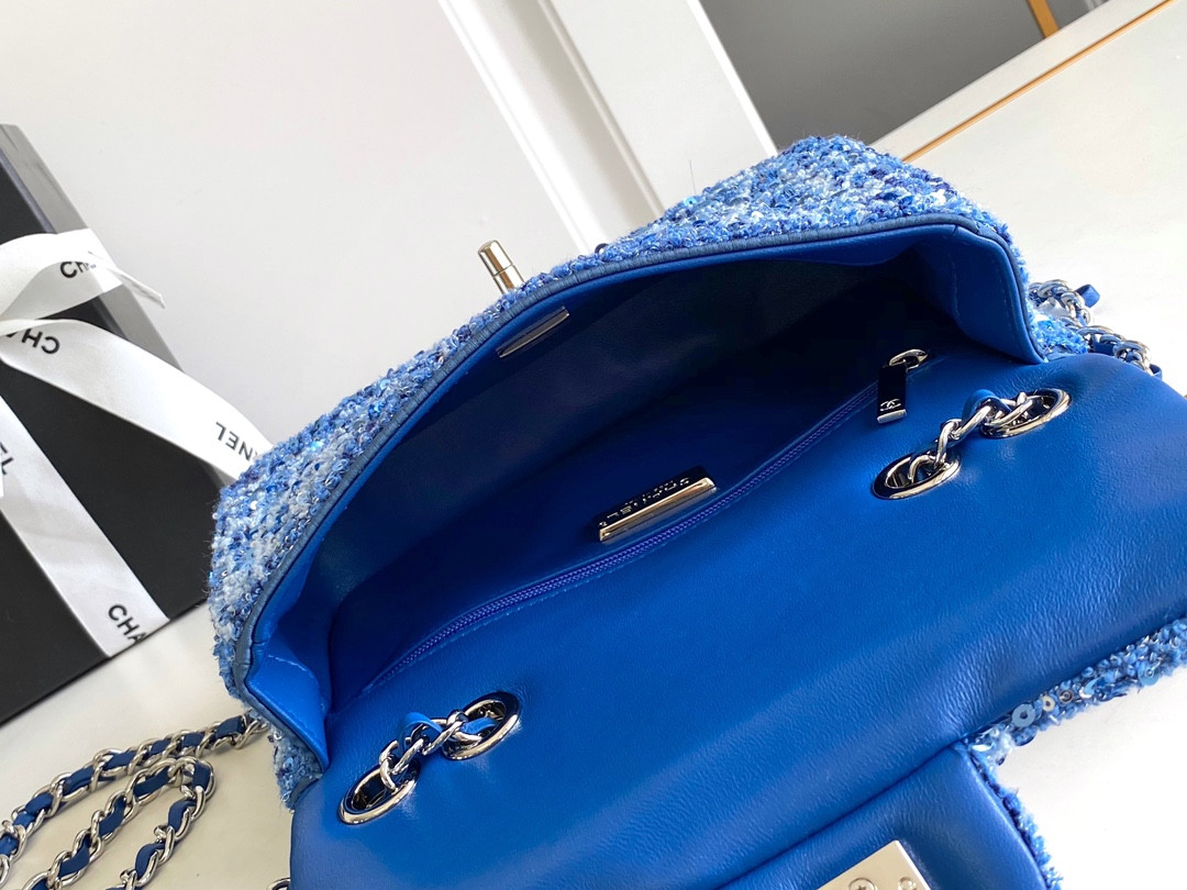 Chanel Mini CF  Rose Gold Hardware 20x15x7cm