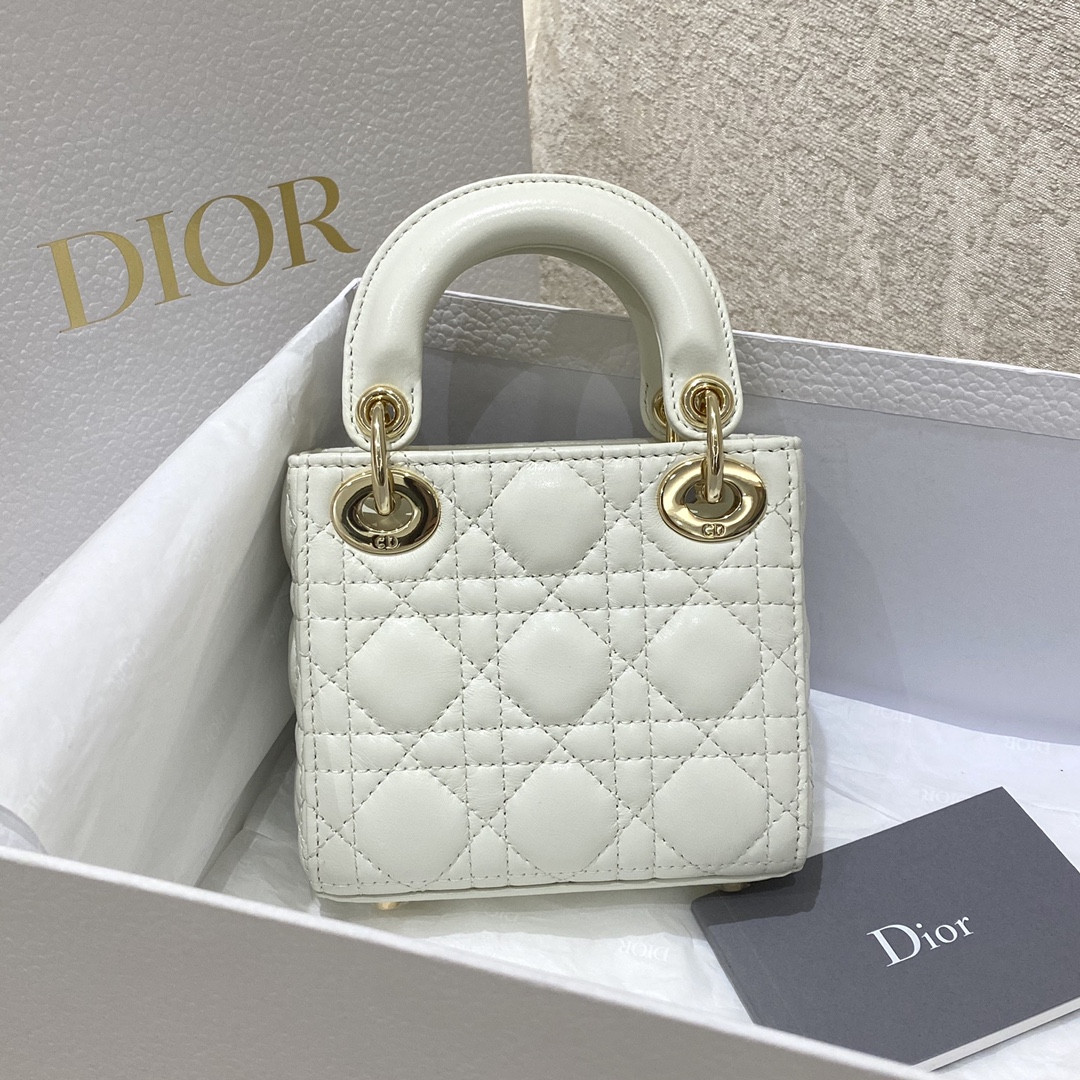 Dior Micro Lady Bag 12×10.2×5cm