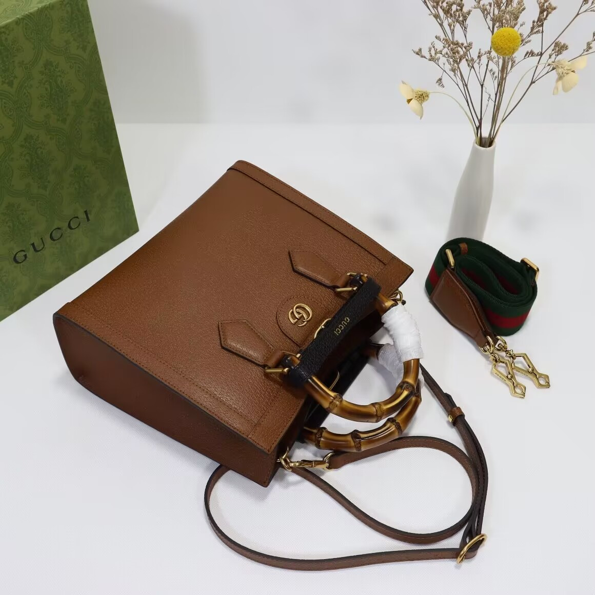 Gucci Diana Tote Bag 27x24x11cm