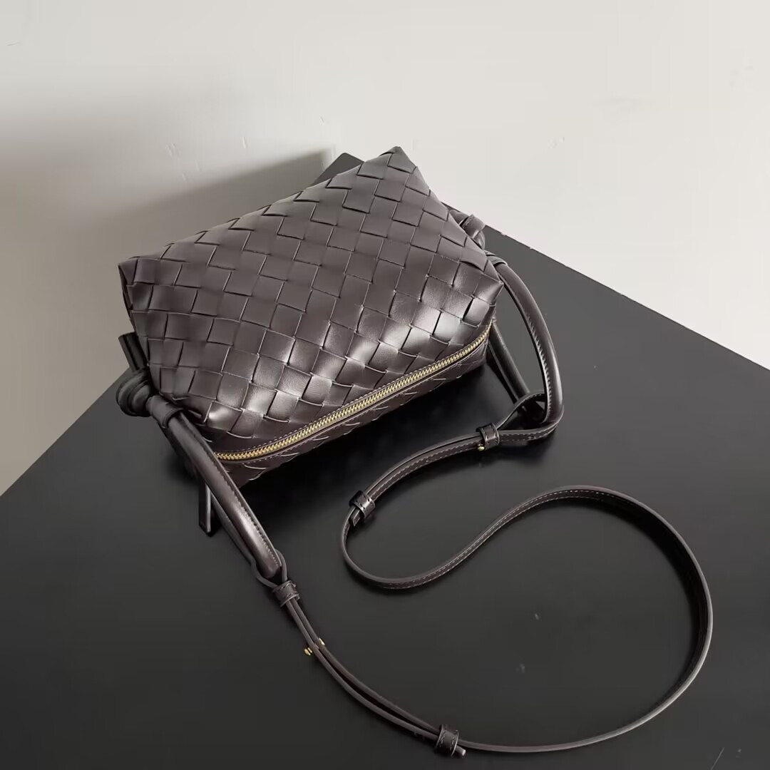 Bottega Veneta Small Loop Cross-Body Bag 17x10x6cm