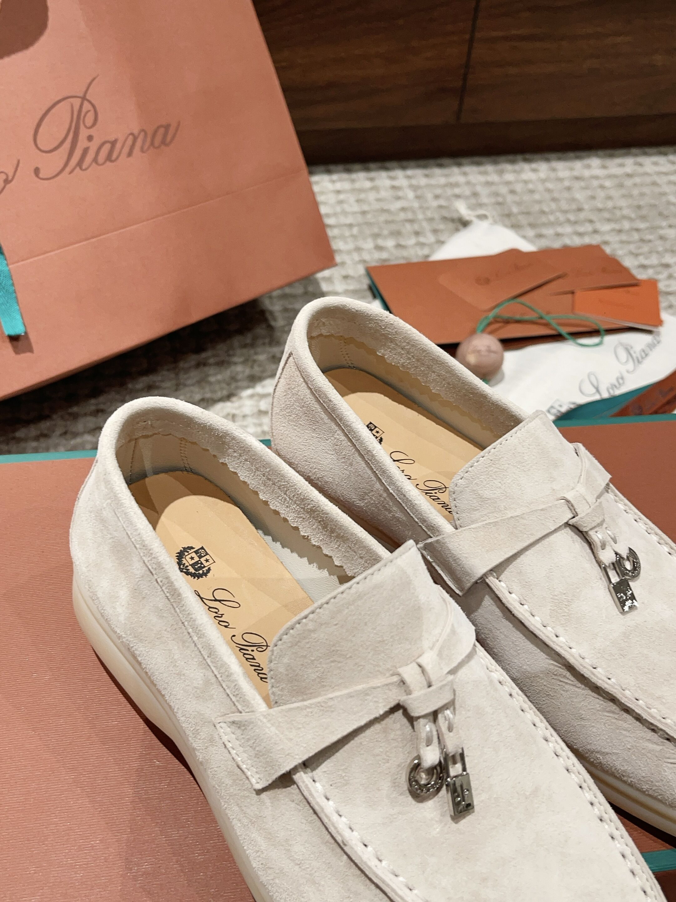 UA Loro Piana Summer Charms Walk Loafers
