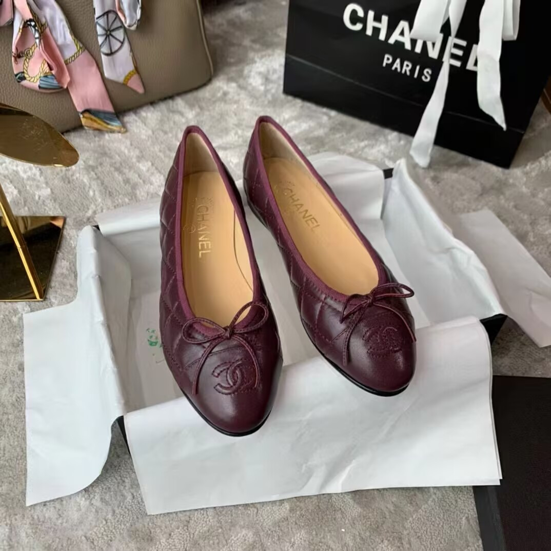UA CHANEL BALLET FLATS