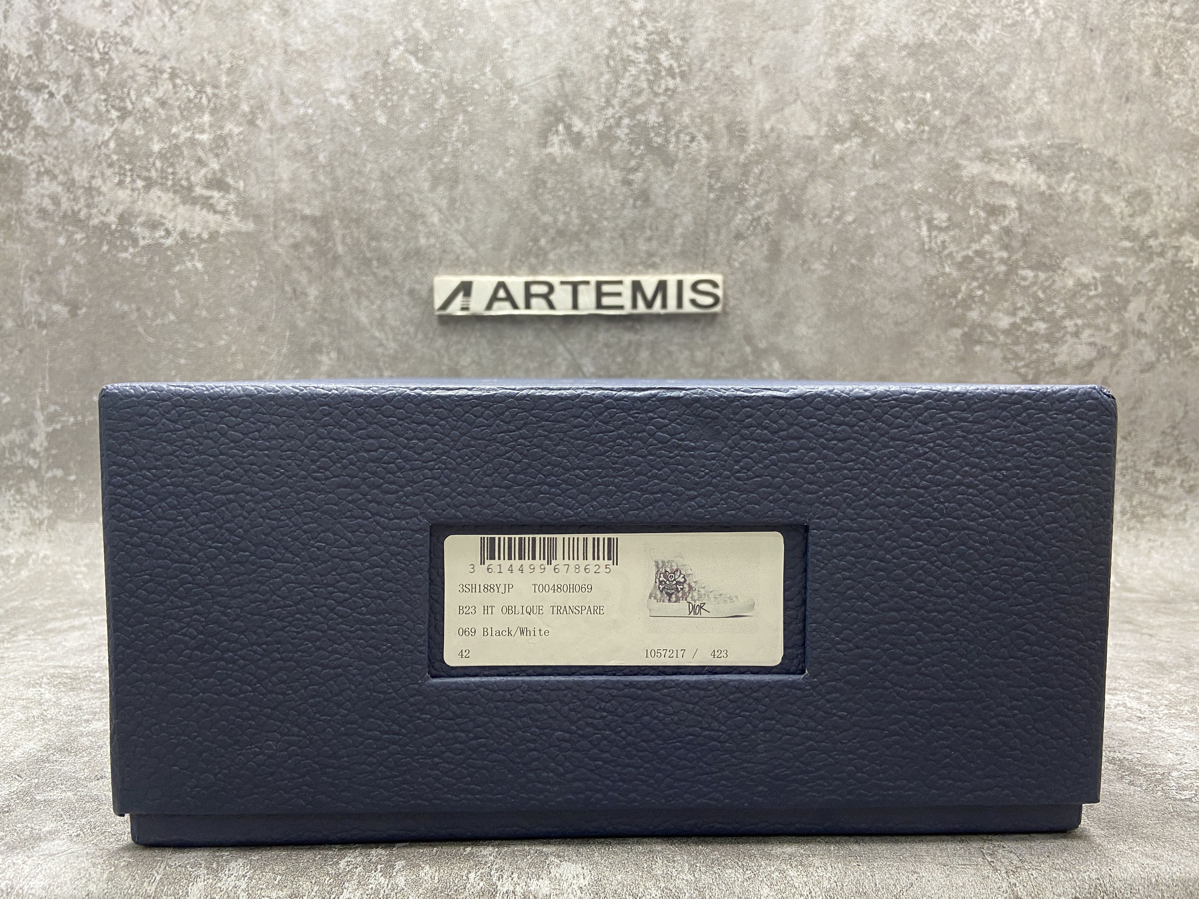 Dior And Shawn B23 High Top Bee Embroidery