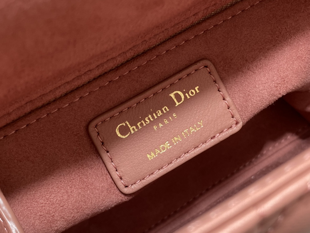 Small Lady DIORAMOUR My ABCDior Bag 8 x 6.5 x 3 inches