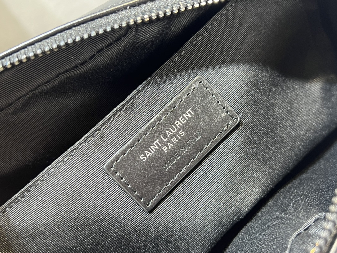 YSL LOU Camera bag in quilted leather