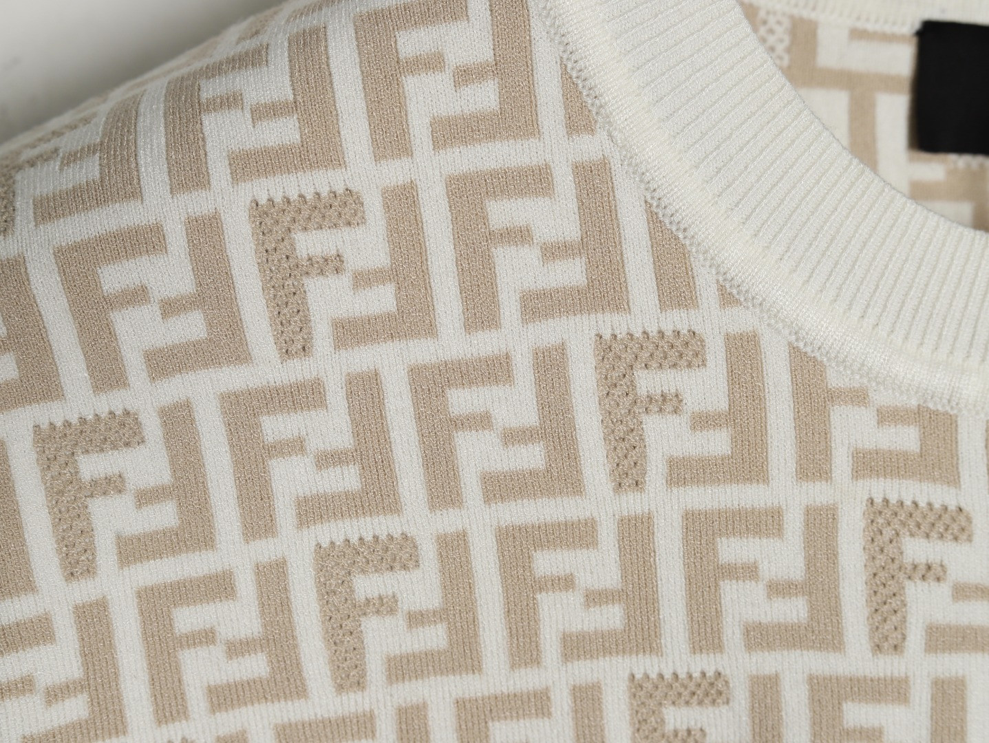 FENDI FD knitting Short-sleeved