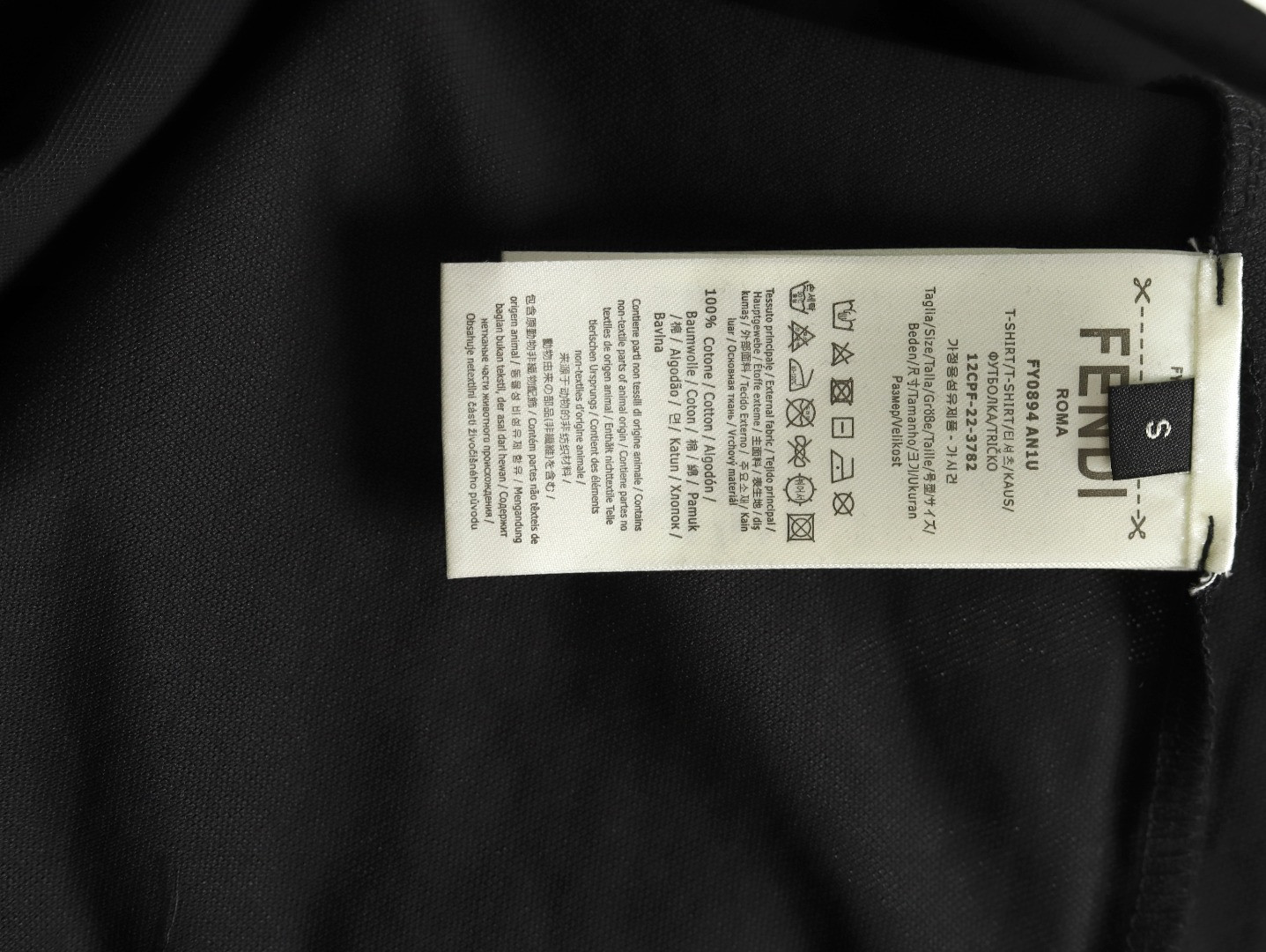 FENDI FD Short-sleeved Polo shirt