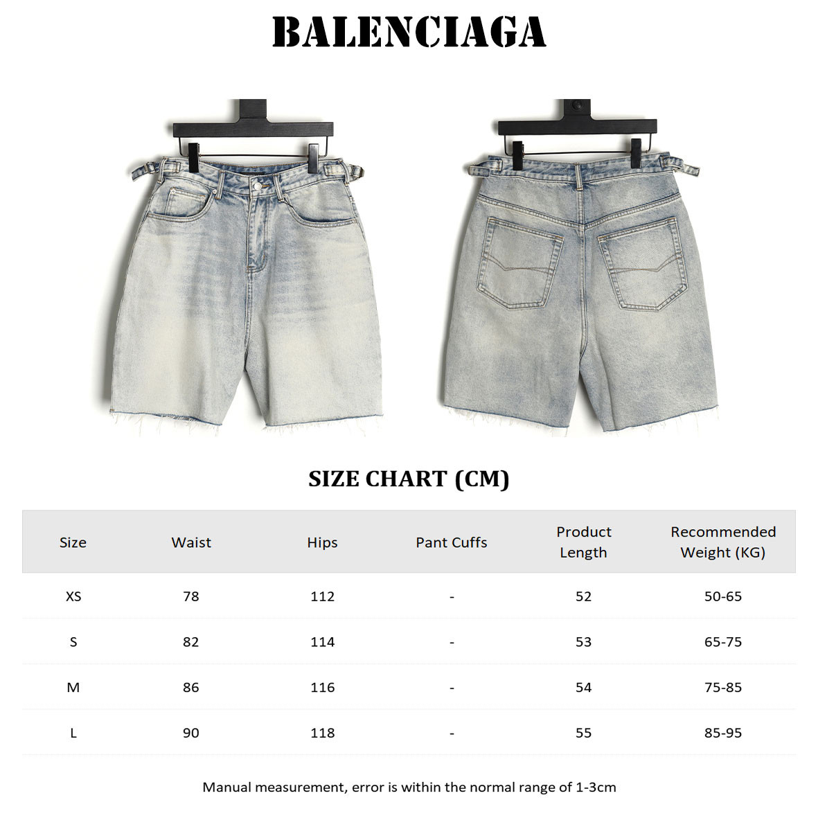 Balenciaga BLCG 24ss shorts