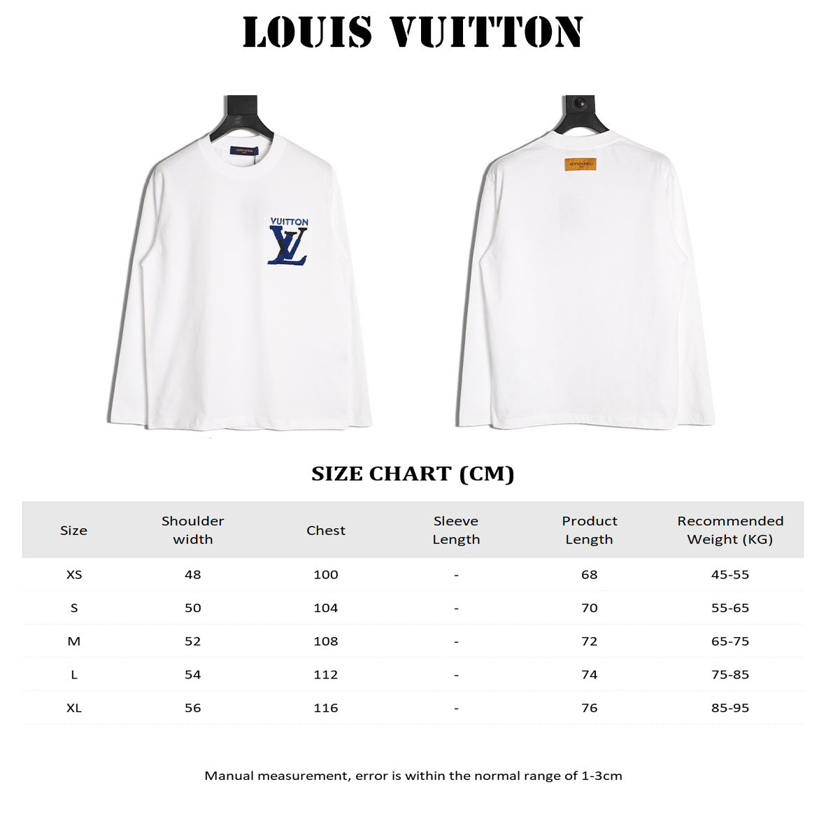 Louis Vuitton Long-sleeved T-shirt