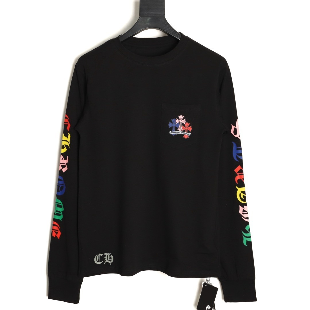 Ch*0me He**ts 25fw long-sleeved t-shirt