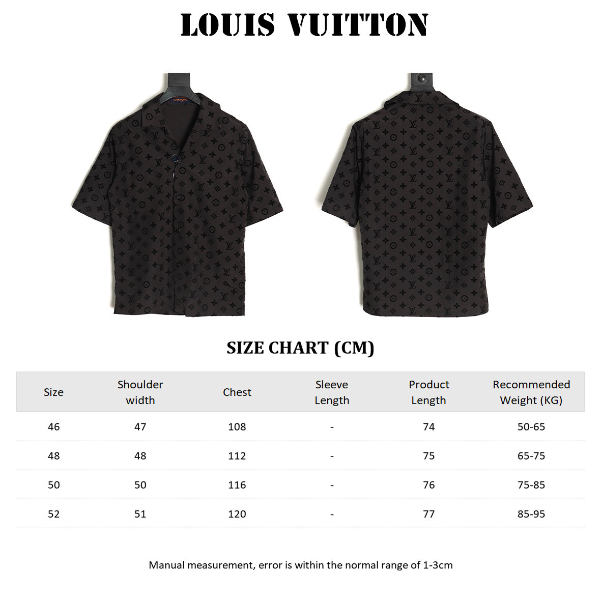 Louis Vuitton LV 25ss Short-sleeved Shirts