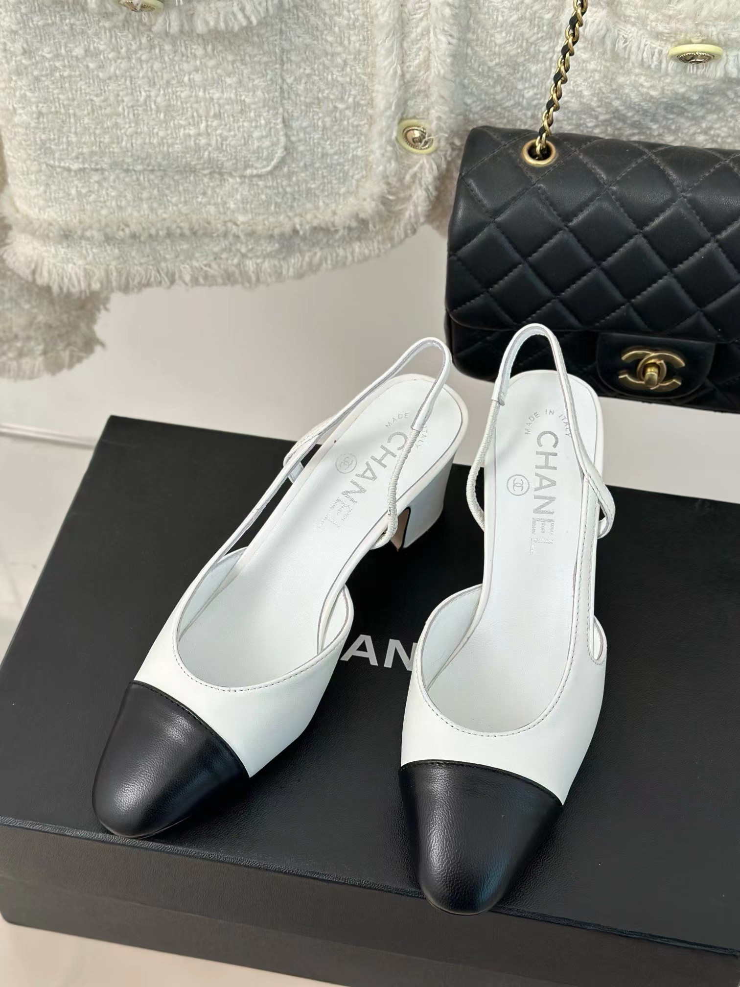 UA CHANEL SLINGBACKS