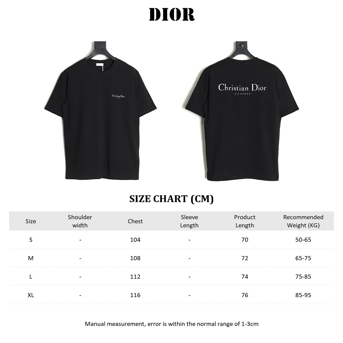 Dior Short-sleeved T-shirt
