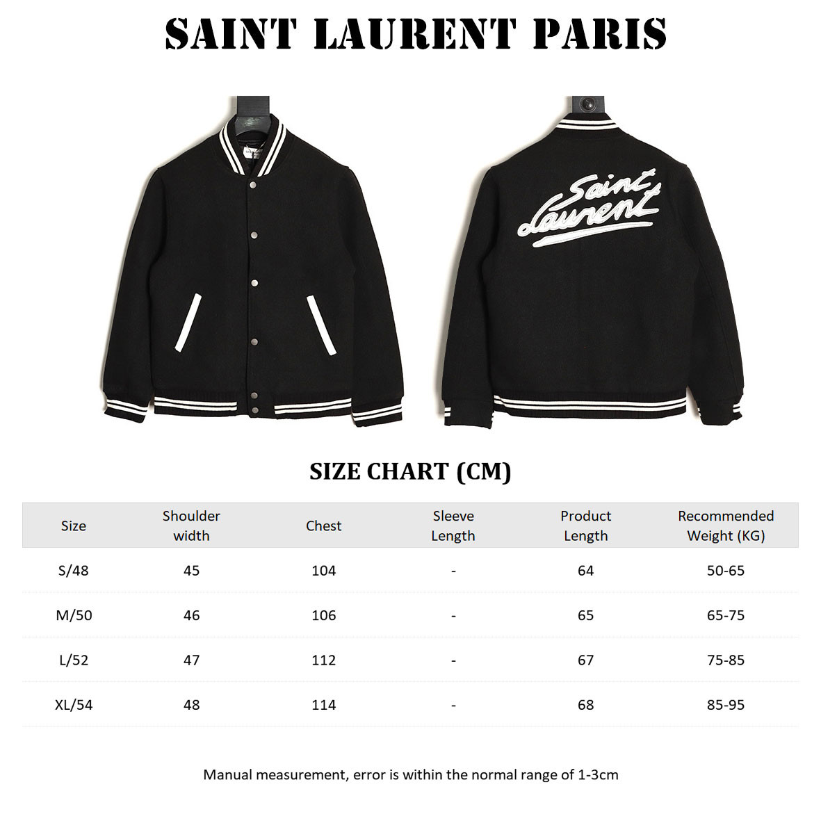 Saint Laurent Baseball Jacket