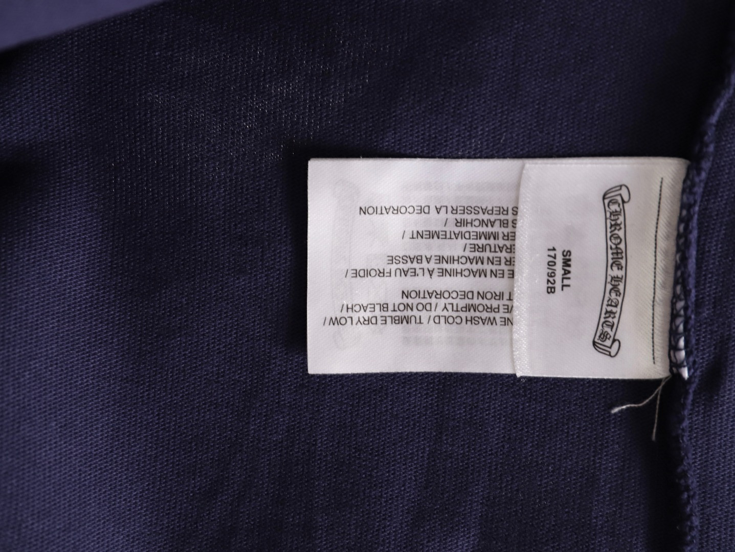 Ch*0me He**ts 25ss short-sleeved t-shirt