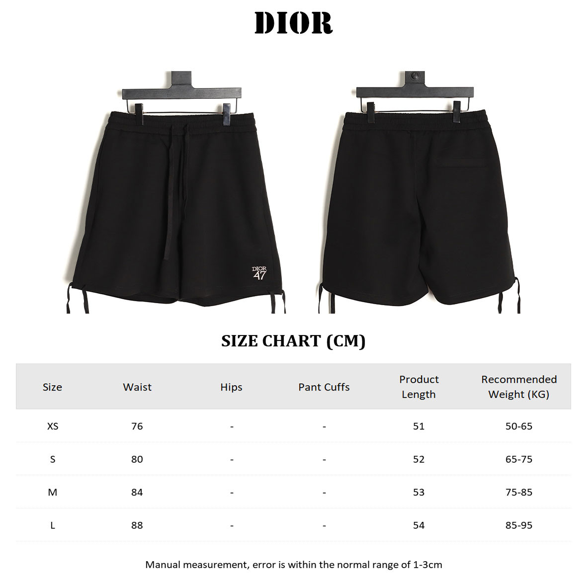 Dior 25ss shorts