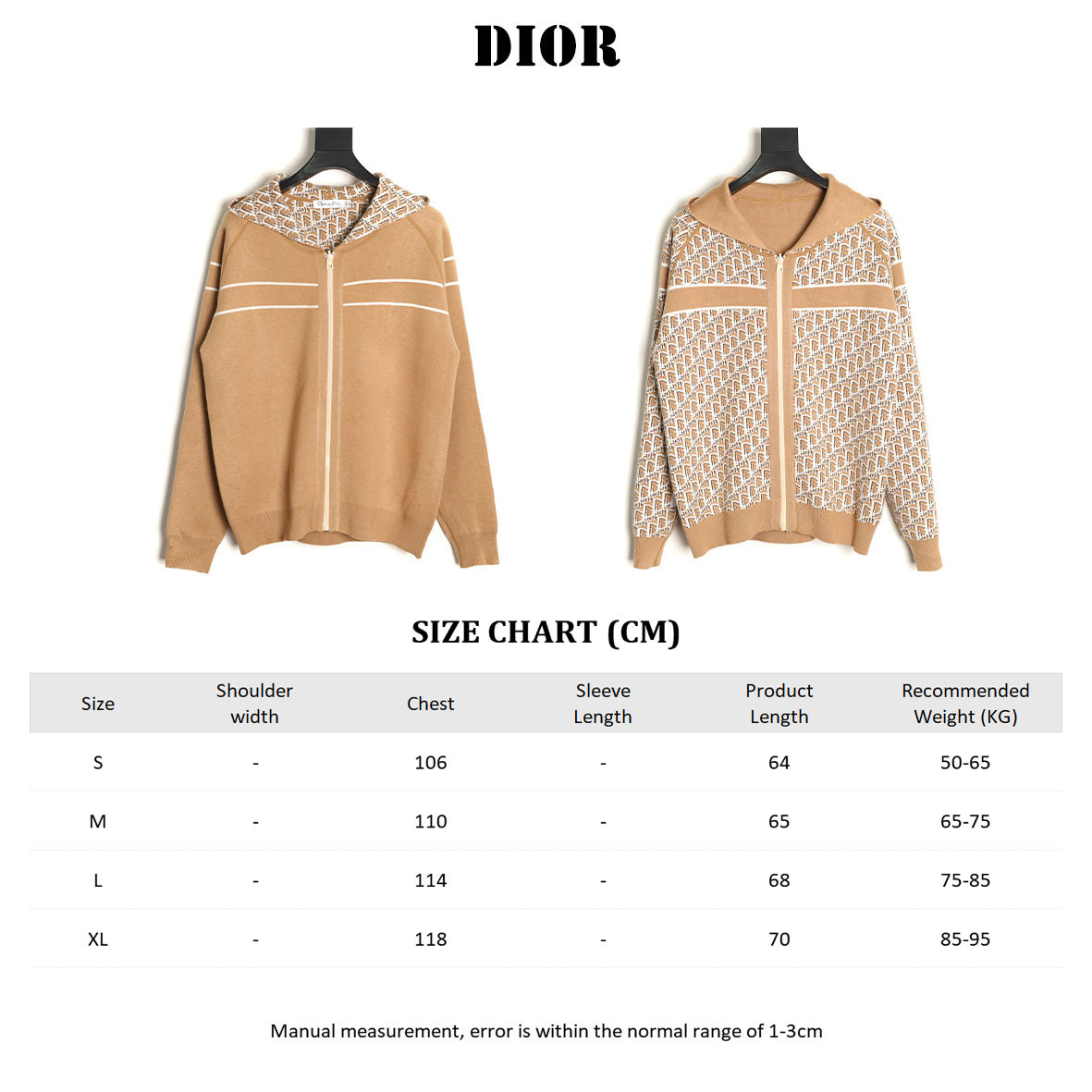 Dior CD Oblique Reversible Coats