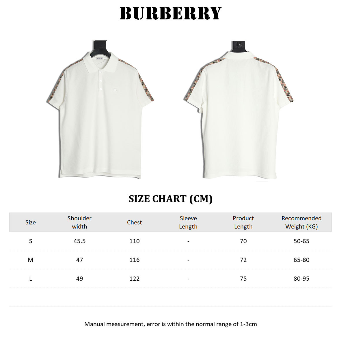 BURBERRY BBR Short-sleeved Polo shirt