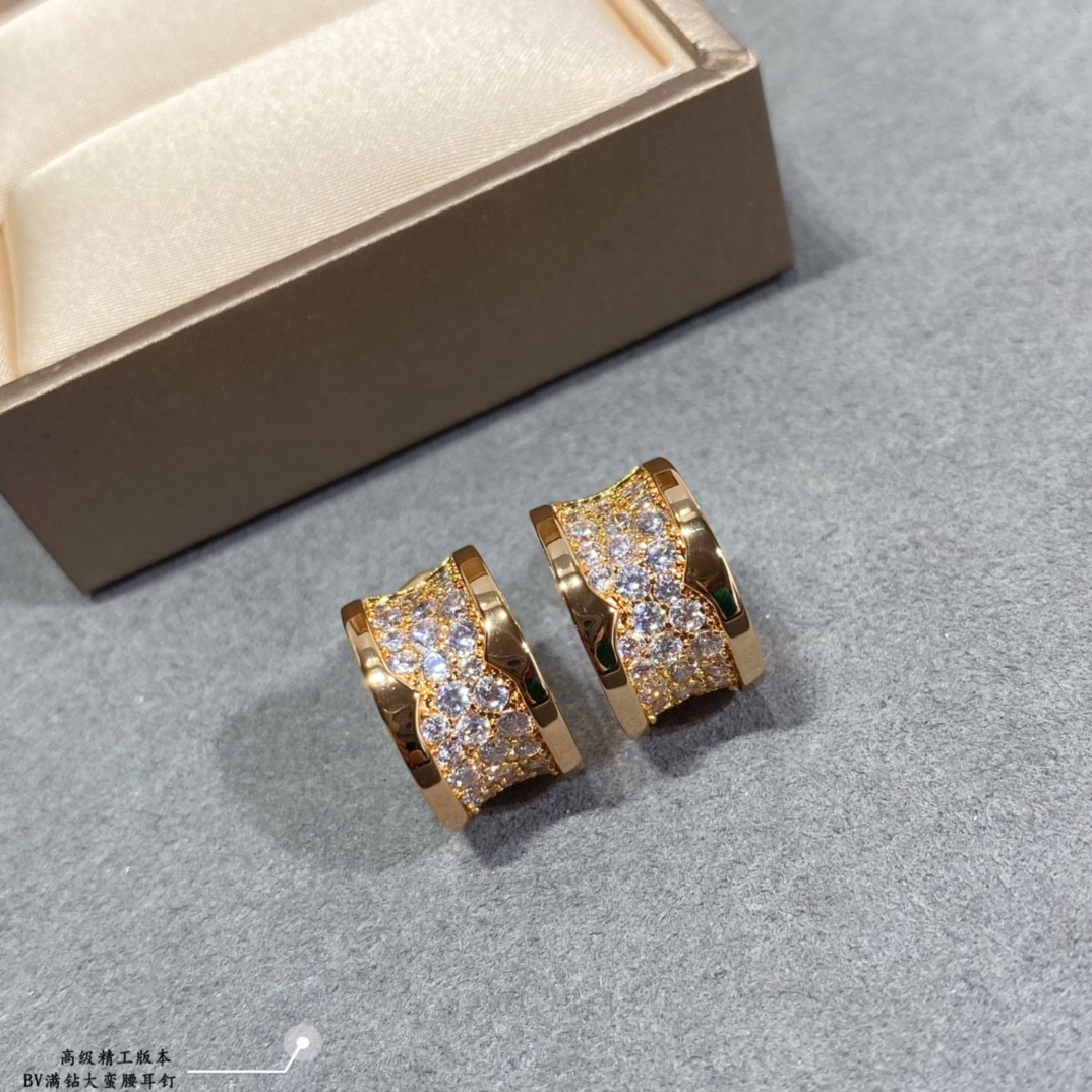 Bvlgari Full of diamond waist Earrings