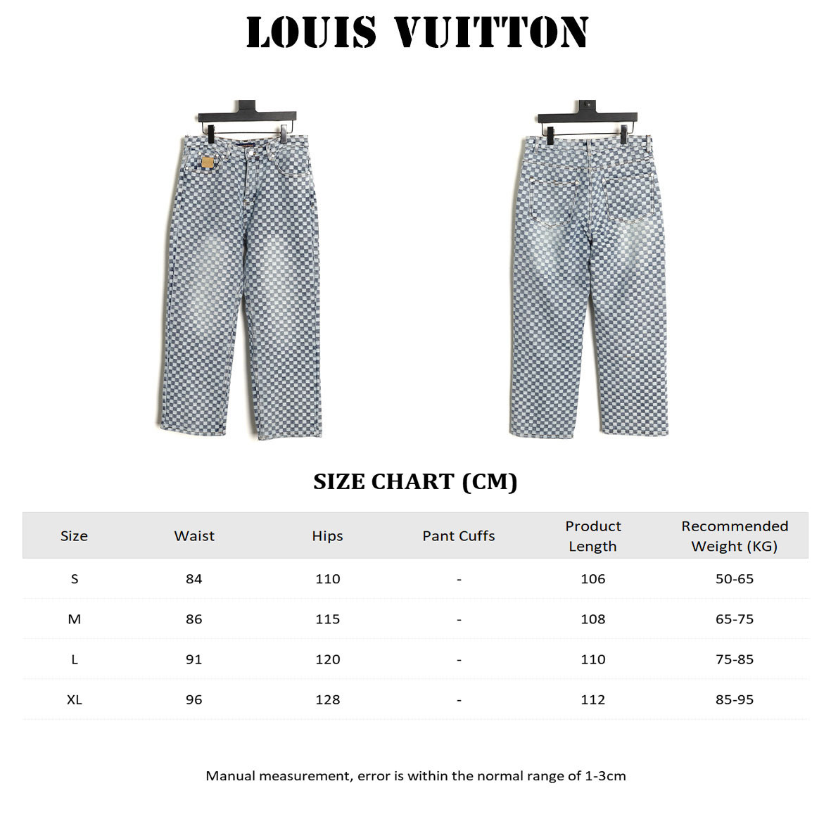 Louis Vuitton X Nigo 24Fw Jeans