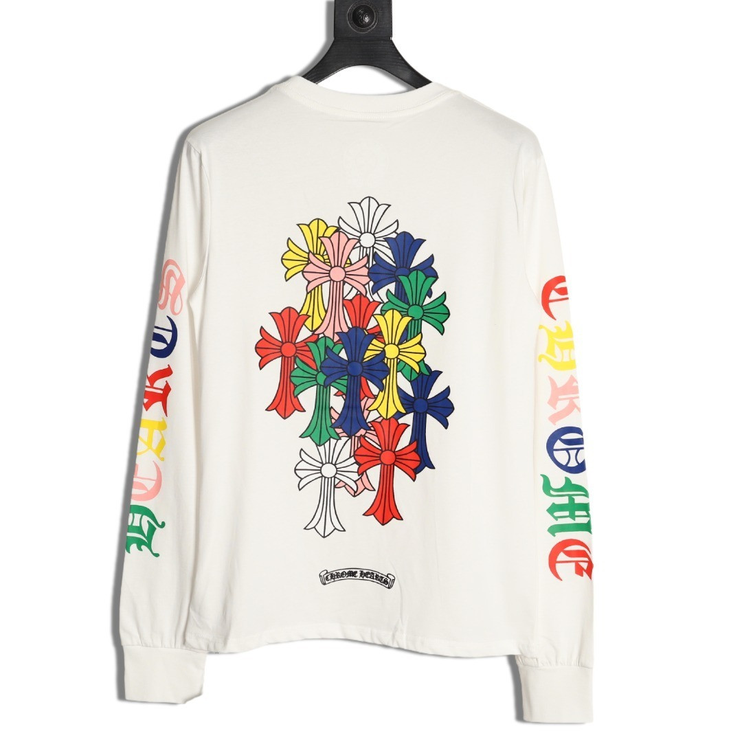 Ch*0me He**ts 25fw long-sleeved t-shirt