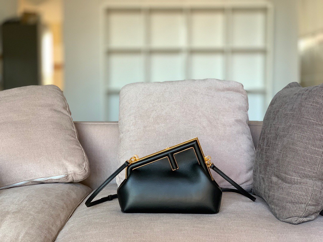 Fendi First Medium in Black