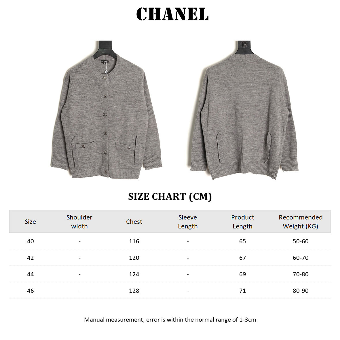 Chanel Knitting Cardigan