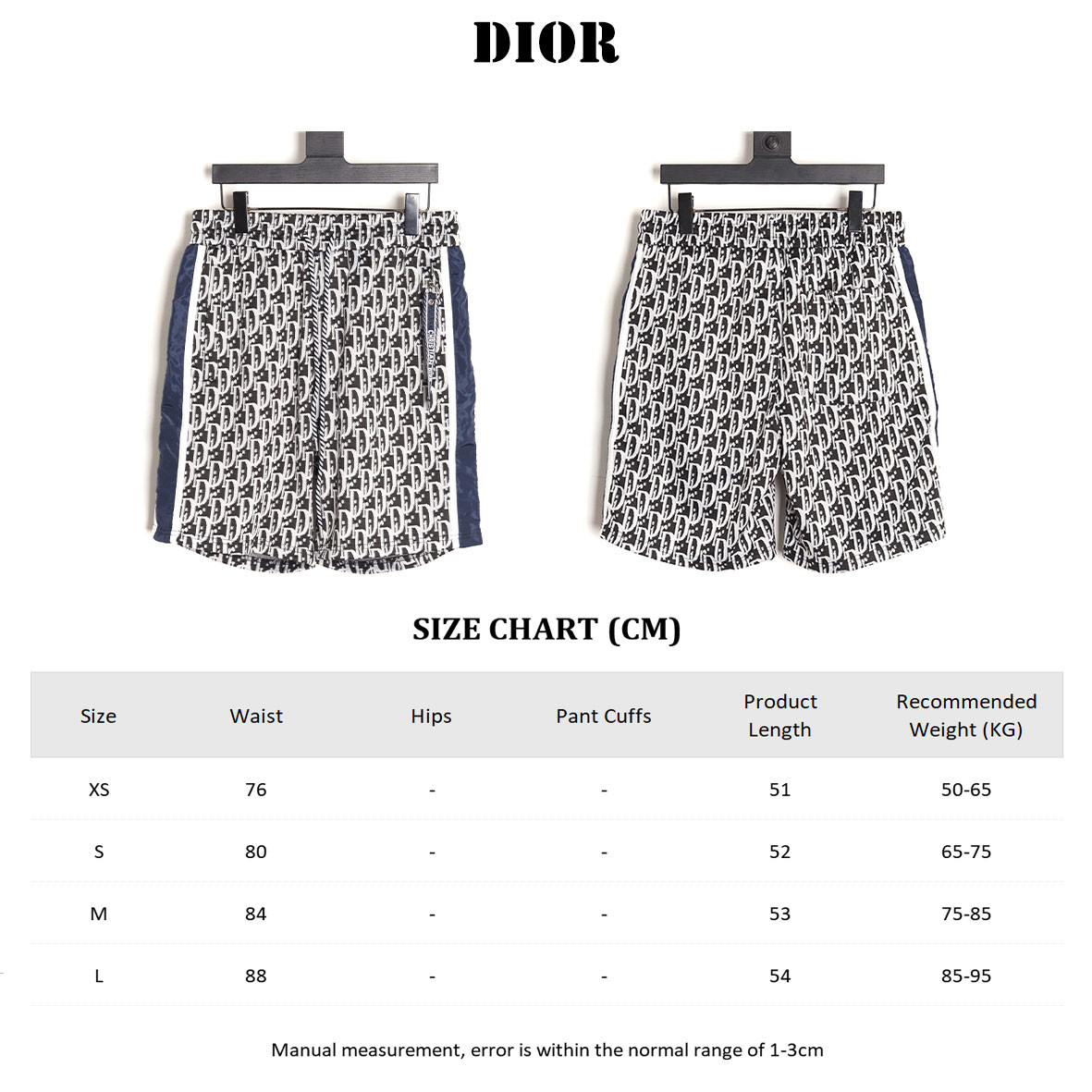 Dior 25ss shorts
