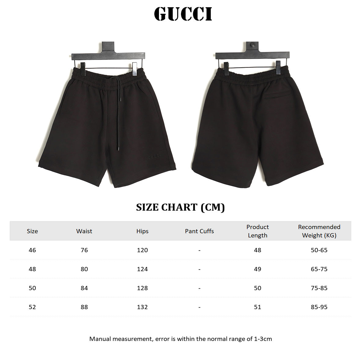 GUCCI GUC shorts