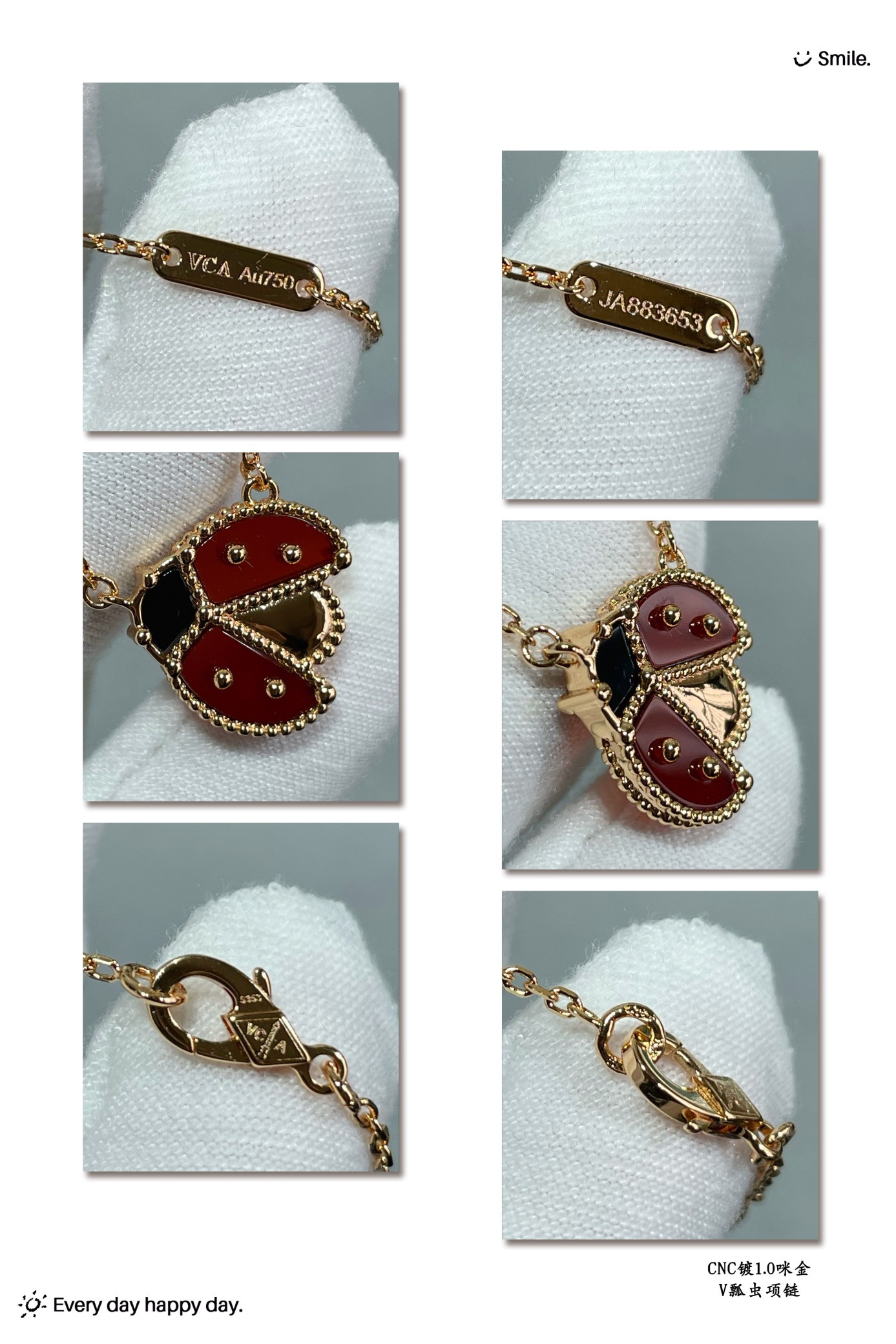 Van Cleef & Arpels ladybug Necklace